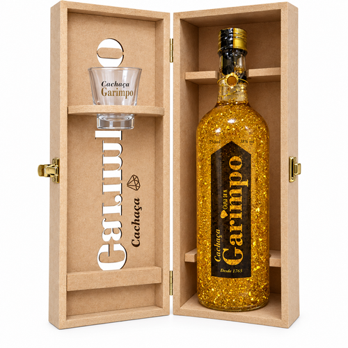 Kit Presente Garimpo Ouro 24K